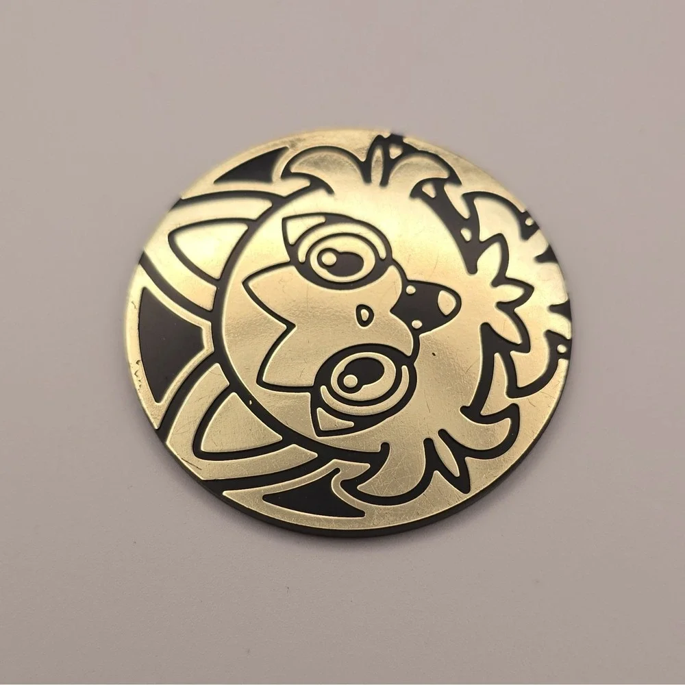 Pokémon TCG Sprigatito Embossed Gold/Black Plastic Flip Coin 2in CCG Coin